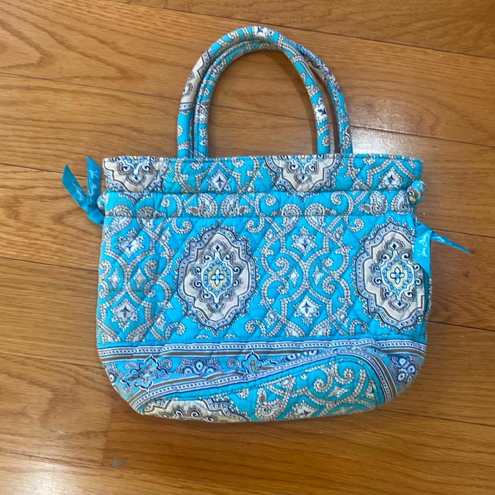 Vera Bradley Totally Turq Mini Purse